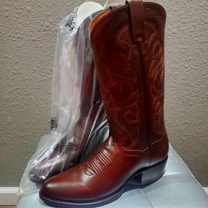 Dan Post Men's Western Brown Milwaukee Boots 7.5D